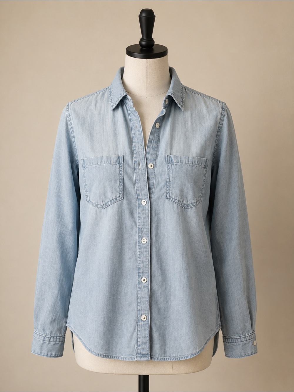 Cloth & Stone 100% Tencel Lyocell Button-Up Shirt